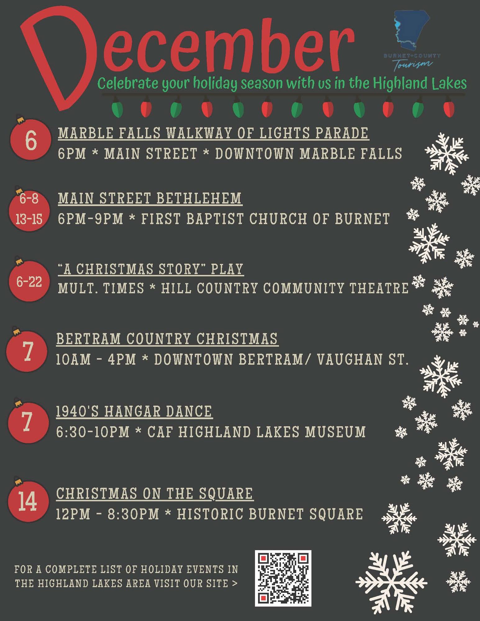 Clickable link to December events pdf flyer